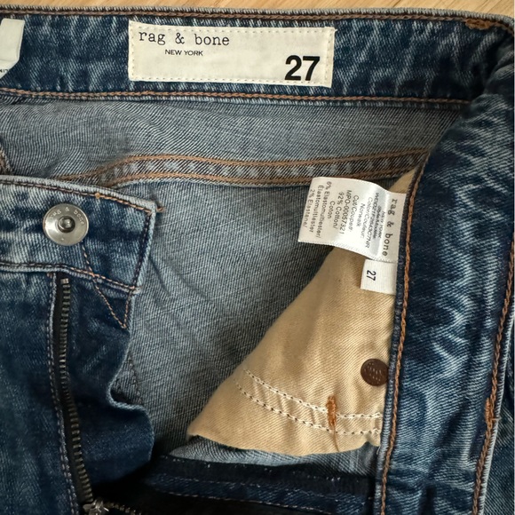 Rag & Bone Dre Slim Rise Low Boyfriend Jean excellent condition - Picture 4 of 4